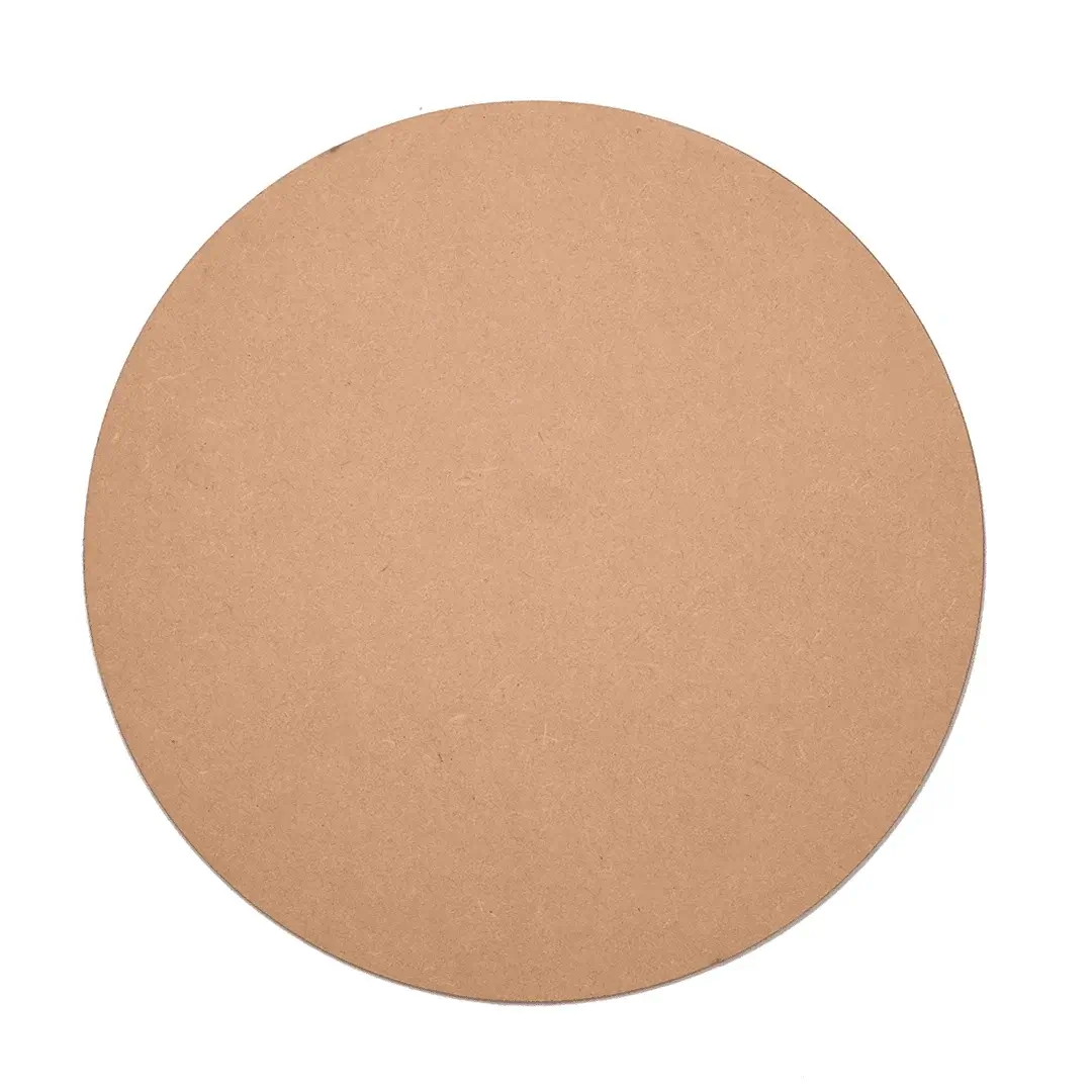 MDF Plain Round Base for Painting MDF Plain Round Base for Painting