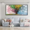 Four Seasons Canvas Wall Painting Four Seasons Canvas Wall Painting