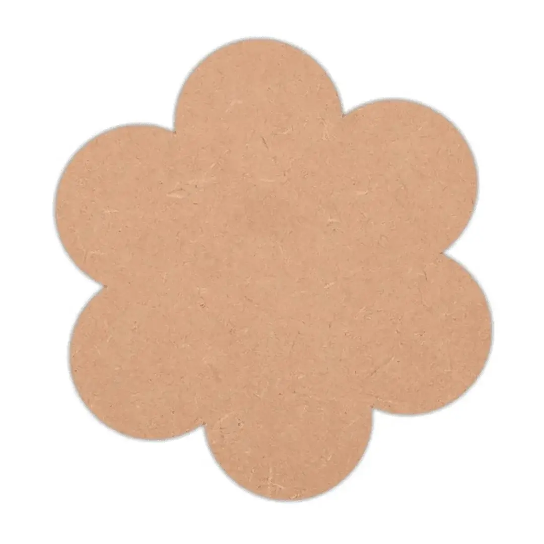 Flower shape MDF Base Flower shape MDF Base