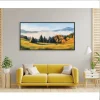 Serene Mountains Canvas Painting