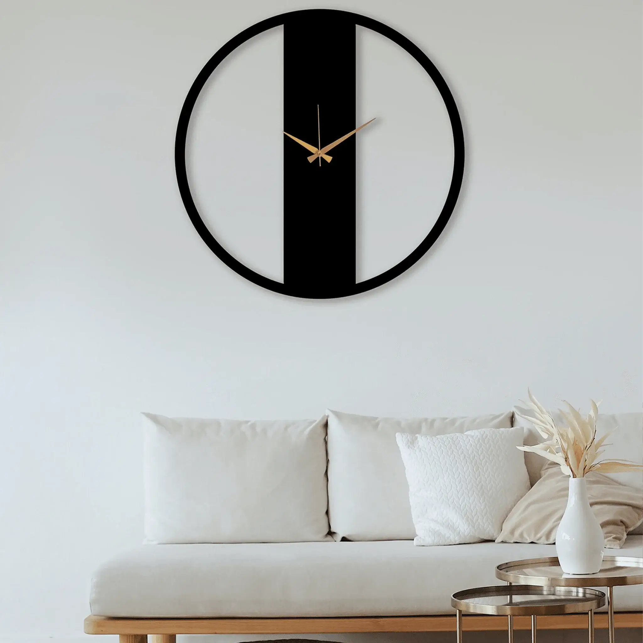 Stylish round Metal wall clock Stylish round Metal wall clock