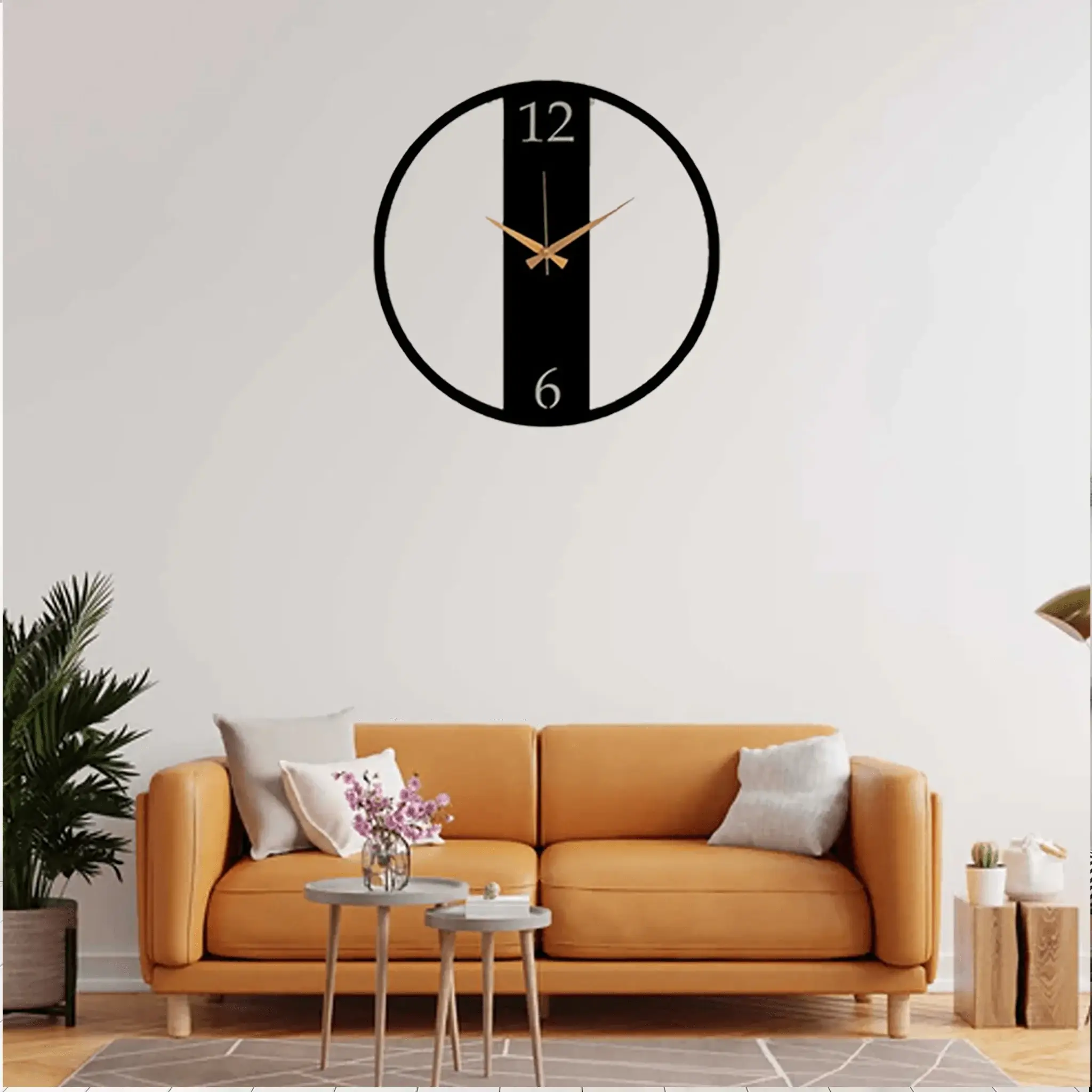 Stylish round Metal wall clock Stylish round Metal wall clock