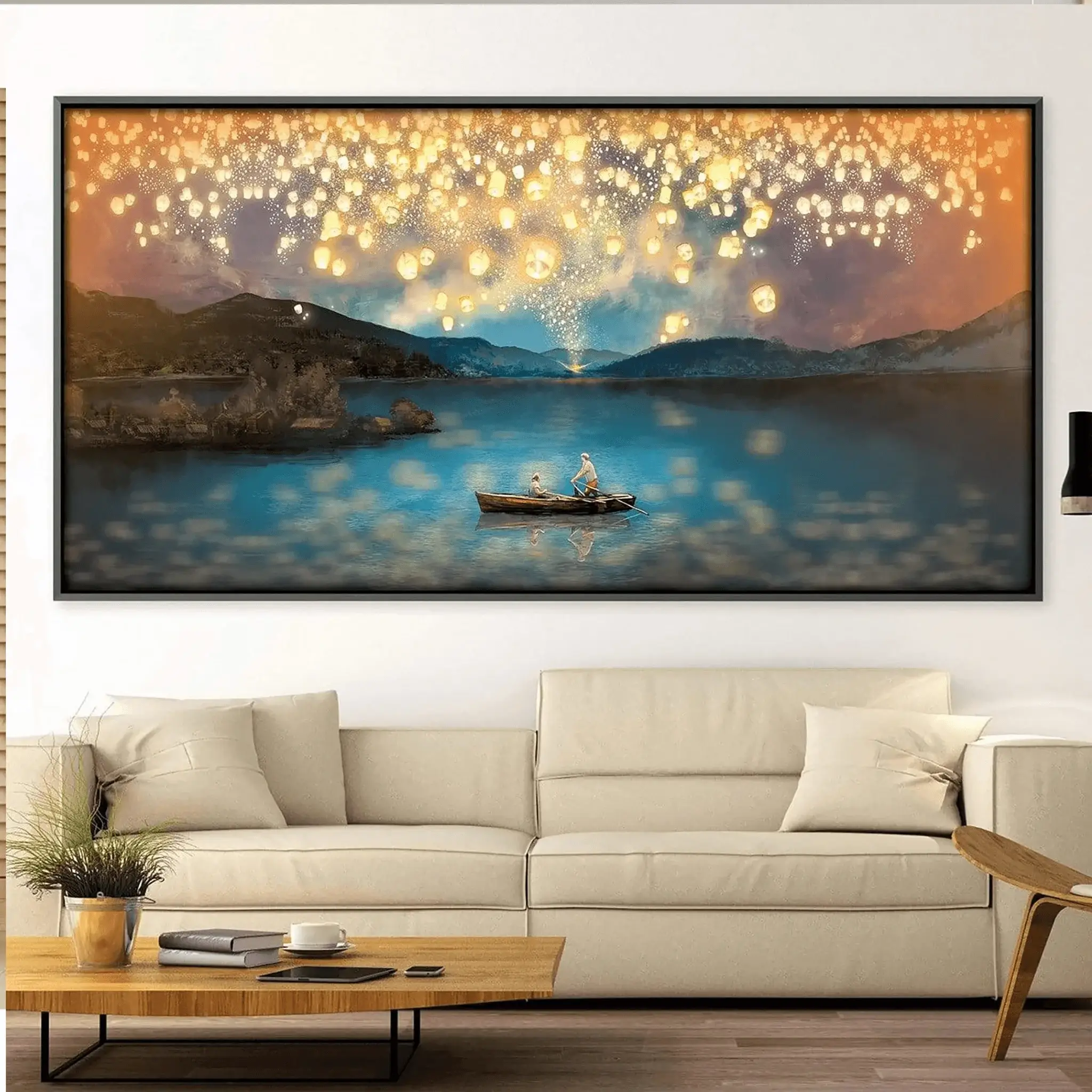 Lantern Views Canvas Wall Painting