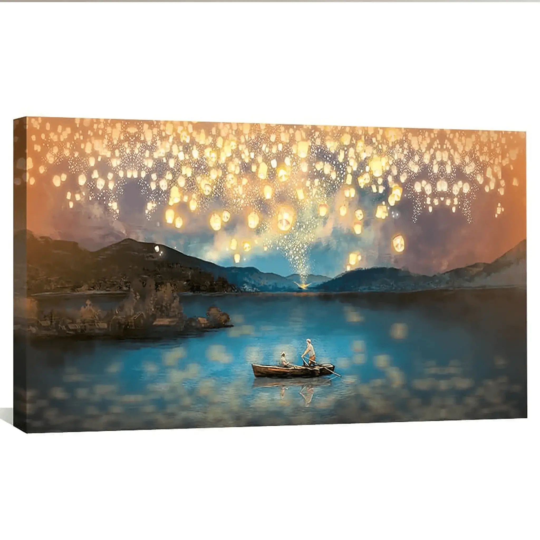 Lantern Views Canvas Wall Painting