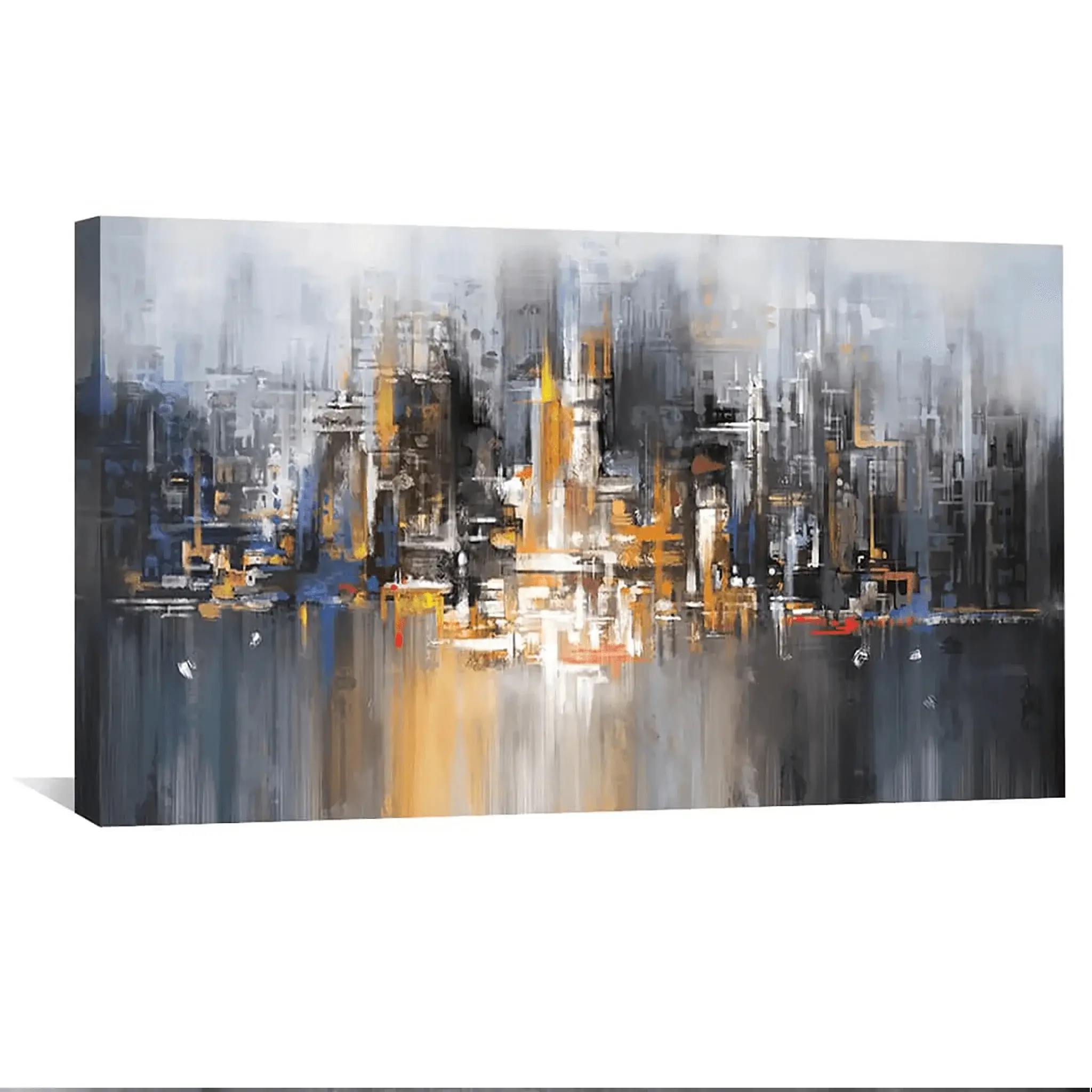 Millennium Cityscape Canvas Wall Painting