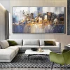 Millennium Cityscape Canvas Wall Painting