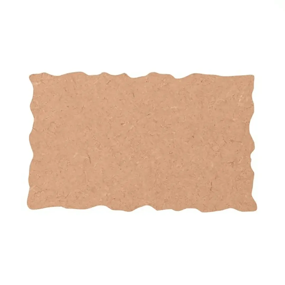 Geode Designer Plain MDF Base For Painting