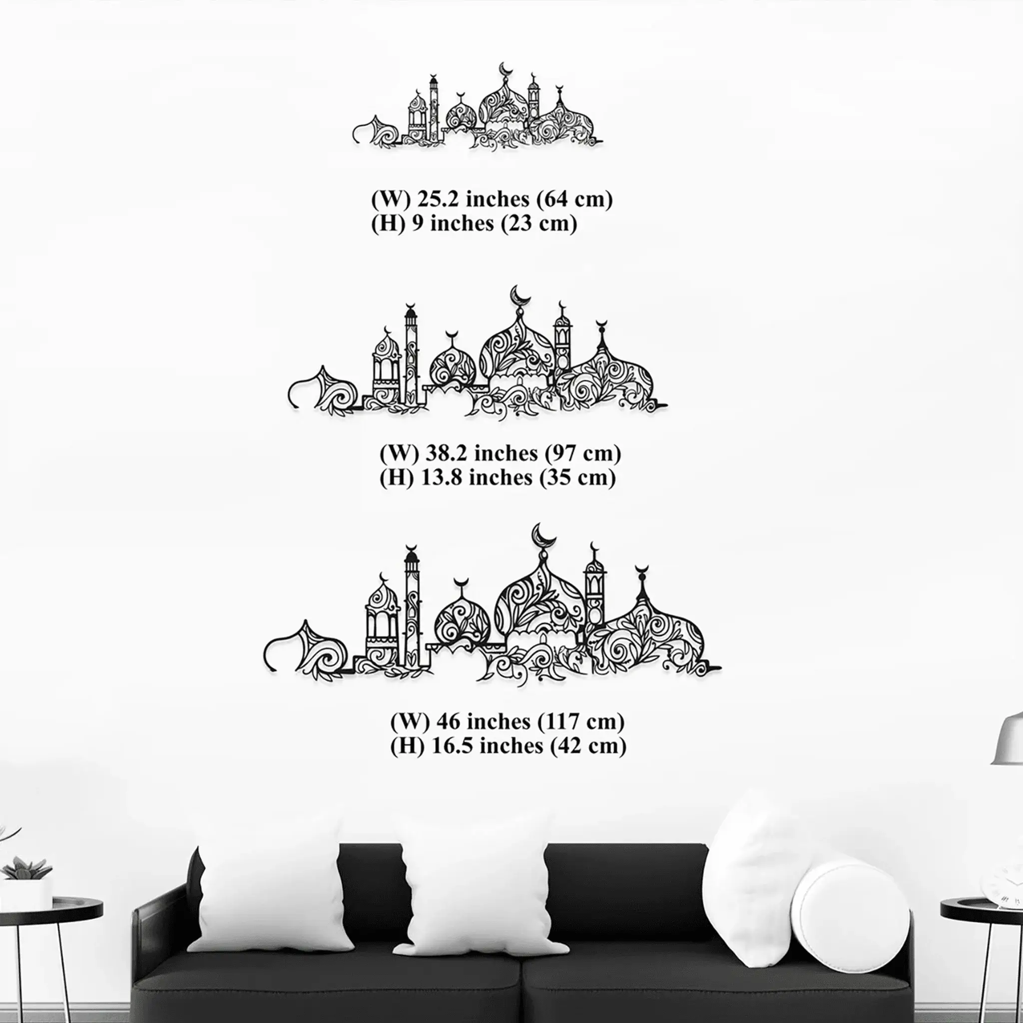 Masjid Metal Islamic Wall Art Masjid Metal Islamic Wall Art