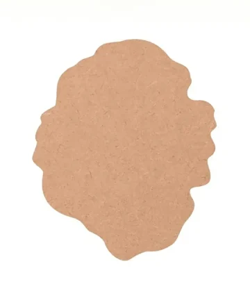 Geode Designer Plain mdf base for painting