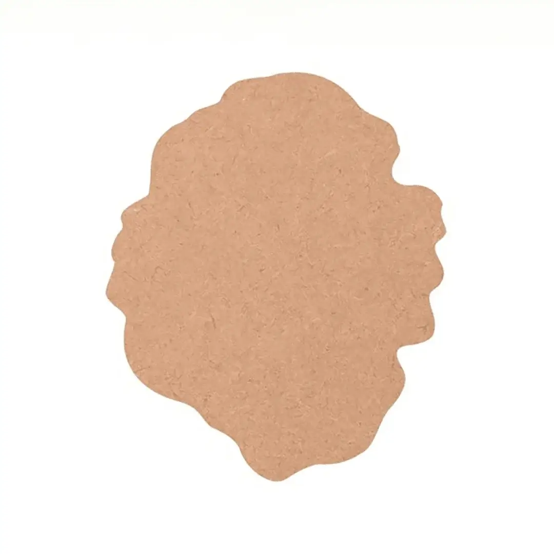 Geode Designer Plain mdf base for painting