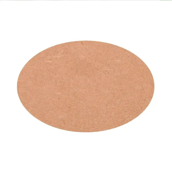 MDF Plain Oval Shape