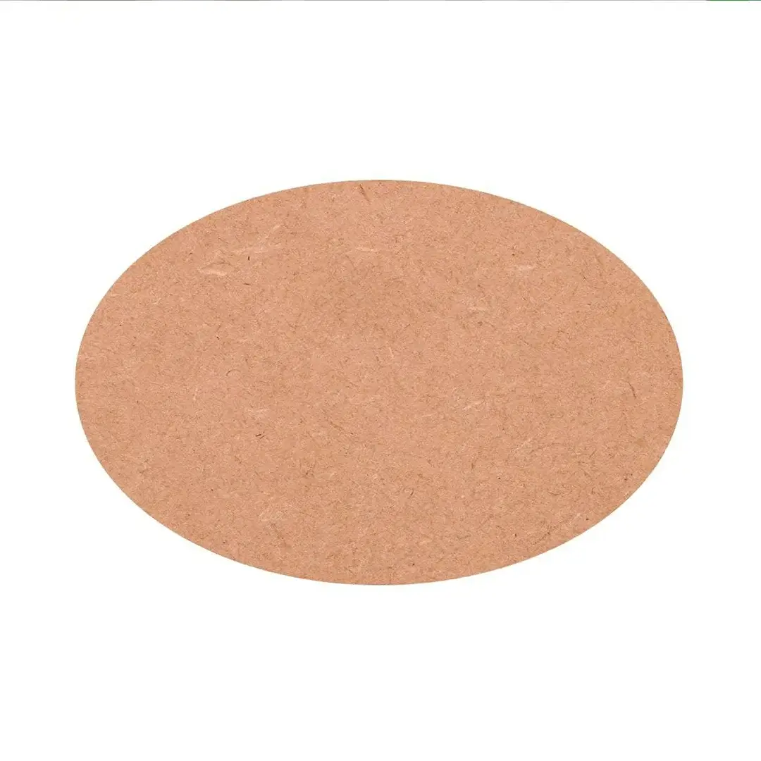 MDF Plain Oval Shape MDF Plain Oval Shape