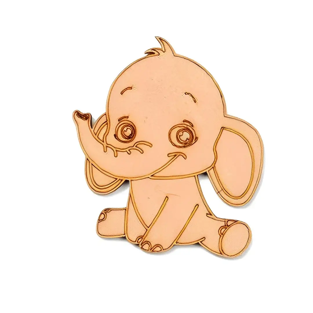 Elephant Shape Magnets Base