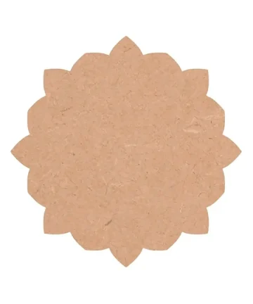 MDF Plain Designer Base for DIY Project