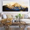 Shining Mountains Canvas Wall Painting