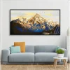 Shining Mountains Canvas Wall Painting