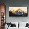 Shining Mountains Canvas Wall Painting