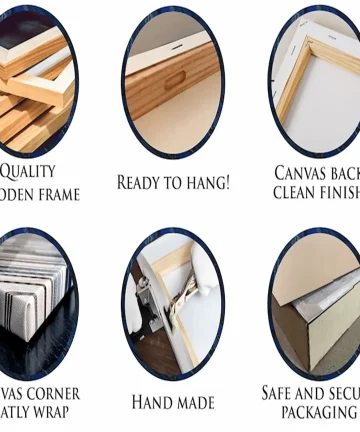 Shining Mountains Canvas Wall Painting