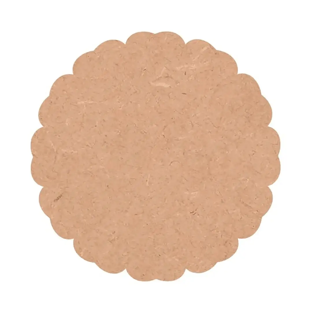 Designer MDF Plain Base For DIY Project