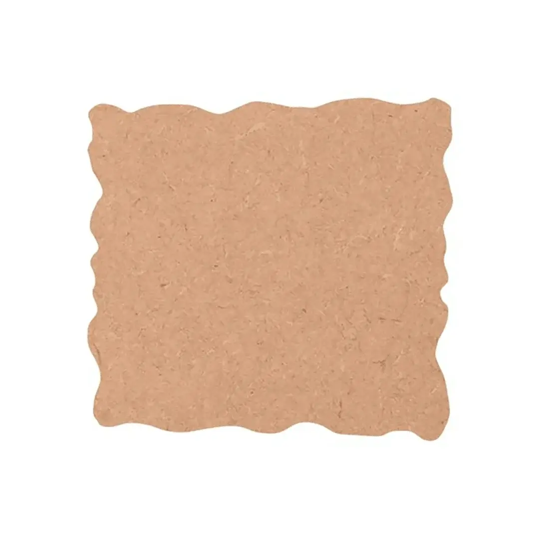 Geode Designer MDF Plain Base for painting