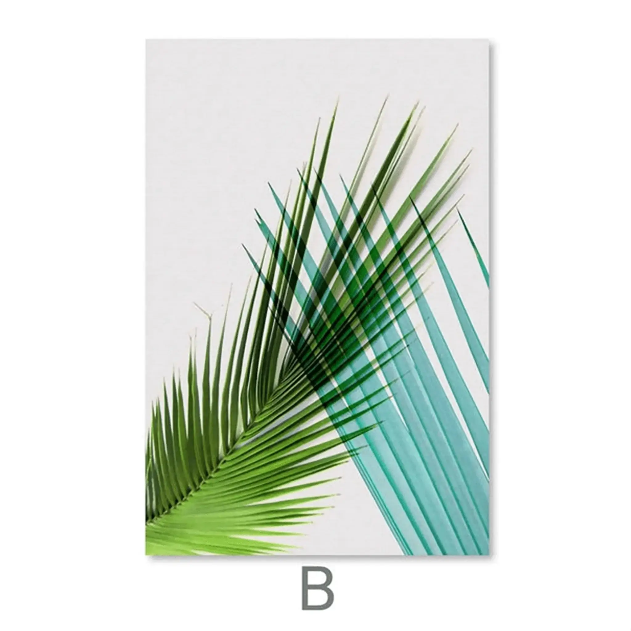 Exotic Leaves Canvas Wall Painting