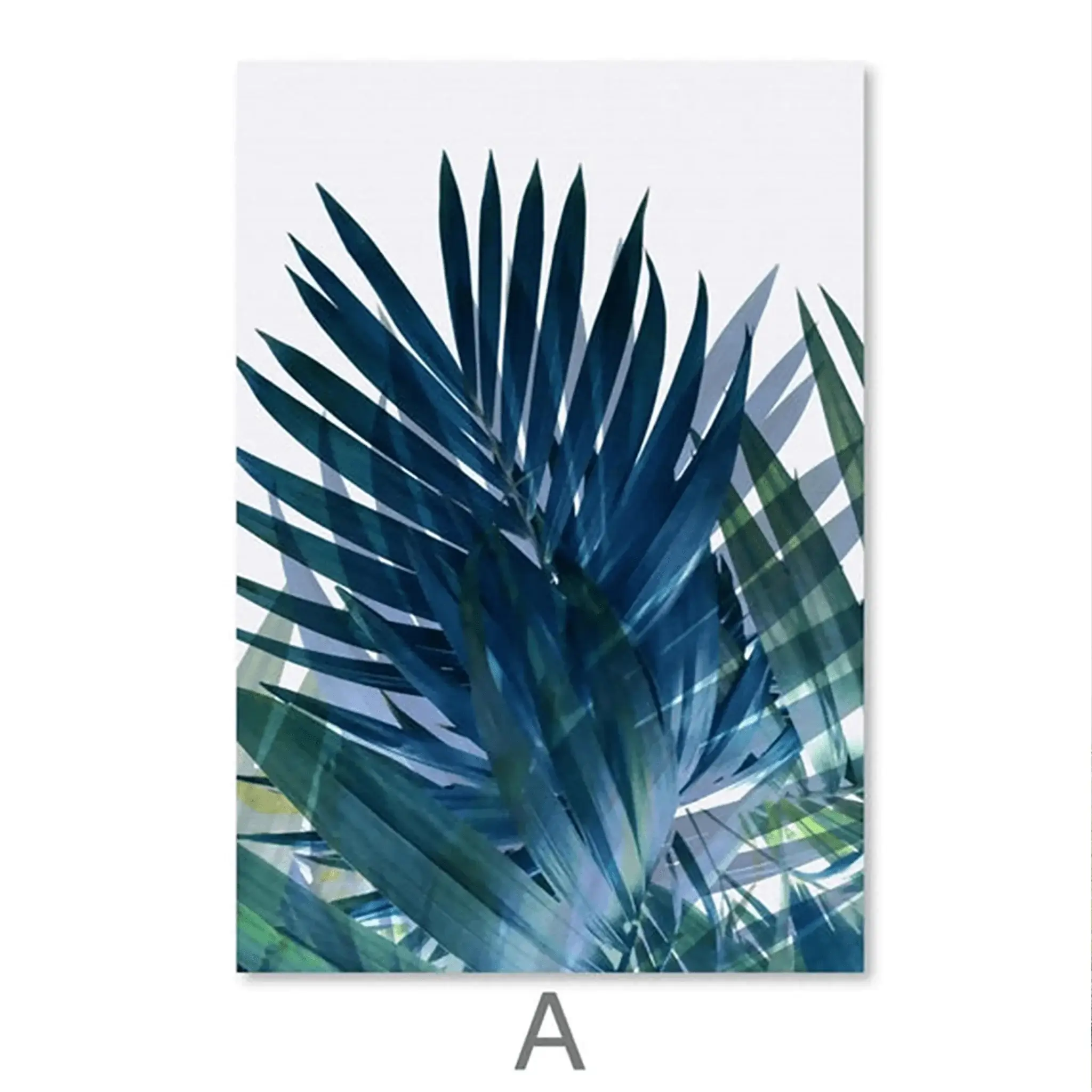 Exotic Leaves Canvas Wall Painting