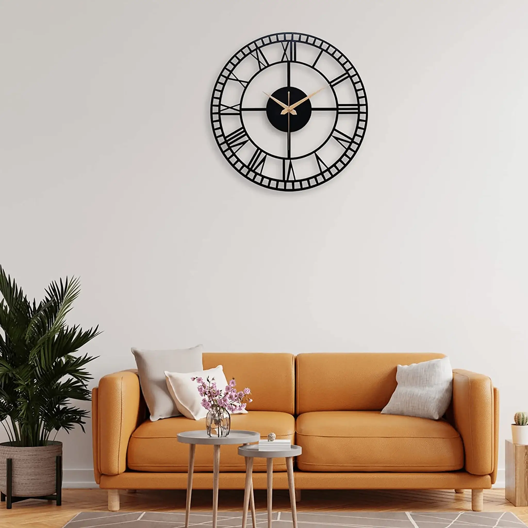 Metal Wall Clock For Home