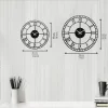Metal Wall Clock For Home