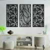 Multiplue Leave Geometric Wooden Wall Art