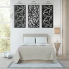 Multiplue Leave Geometric Wooden Wall Art