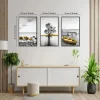 Yellow Splash Canvas Wall Painting Yellow Splash Canvas Wall Painting