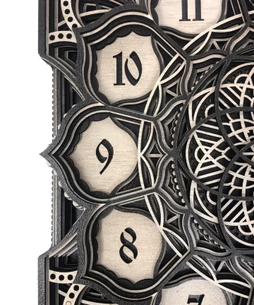 Wooden Layer Wall Clock