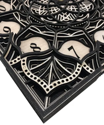 Wooden Layer Wall Clock