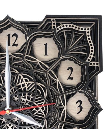 Wooden Layer Wall Clock