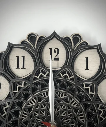 Mandala art Wall Clock