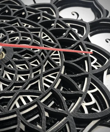Mandala art Wall Clock