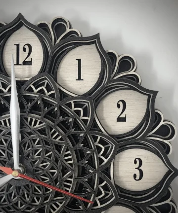 Mandala art Wall Clock