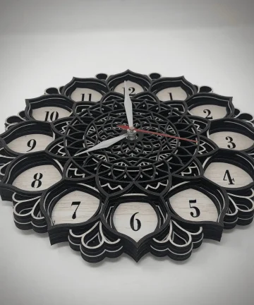 Mandala art Wall Clock