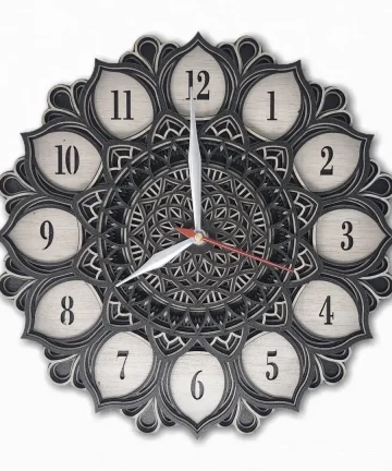 Mandala art Wall Clock
