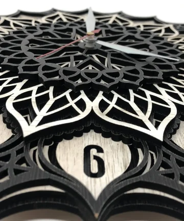 Impressive Multilayered Mandala Wall Clock