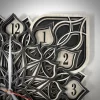 Modern Attractive Wall Clock