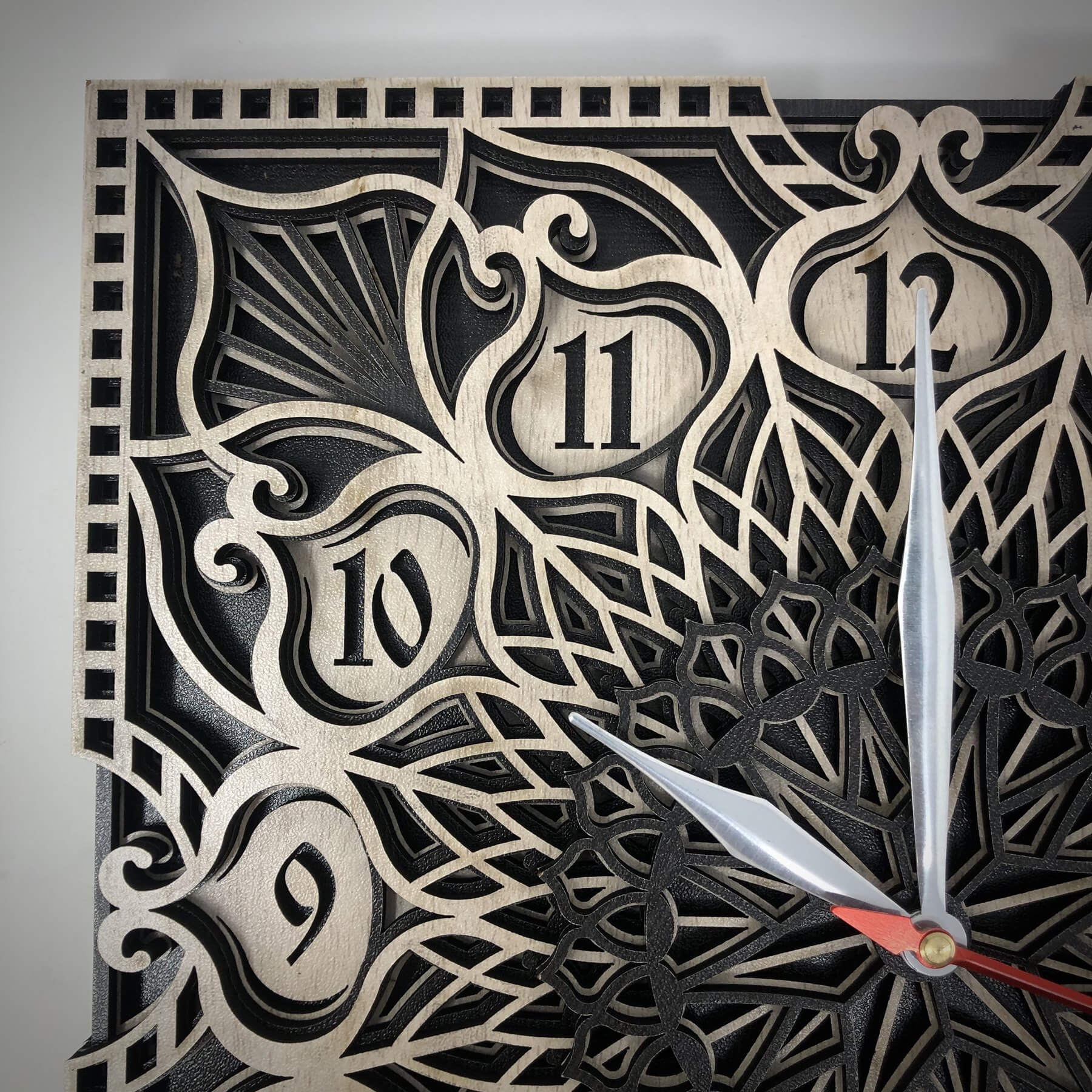 Simple Wooden Wall Clock