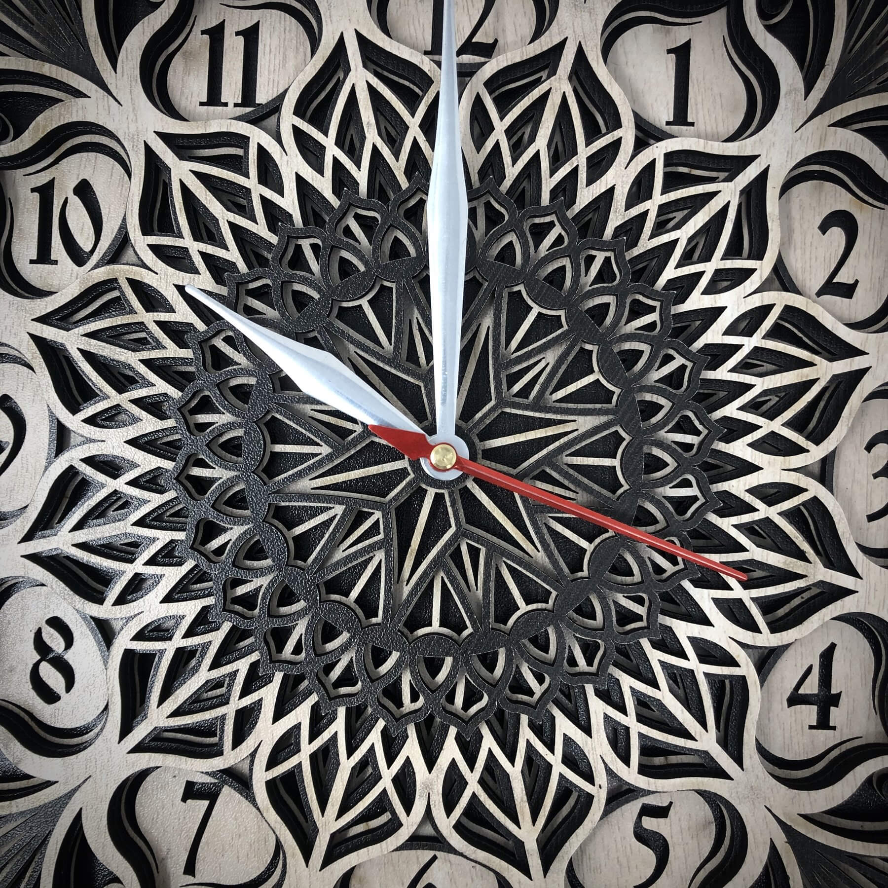 Simple Wooden Wall Clock