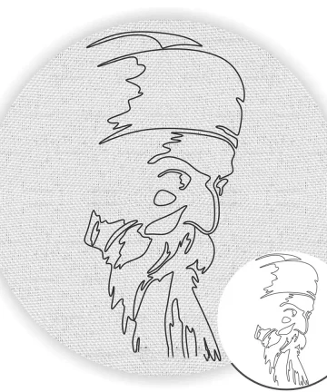 DIY Canvas Design Guru Nanak