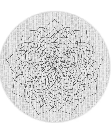 Mandala Canvas Painting