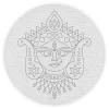 Durga Maa Pre Marked Canvas Durga Maa Pre Marked Canvas