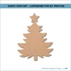 MDF Christmas Cutouts Base