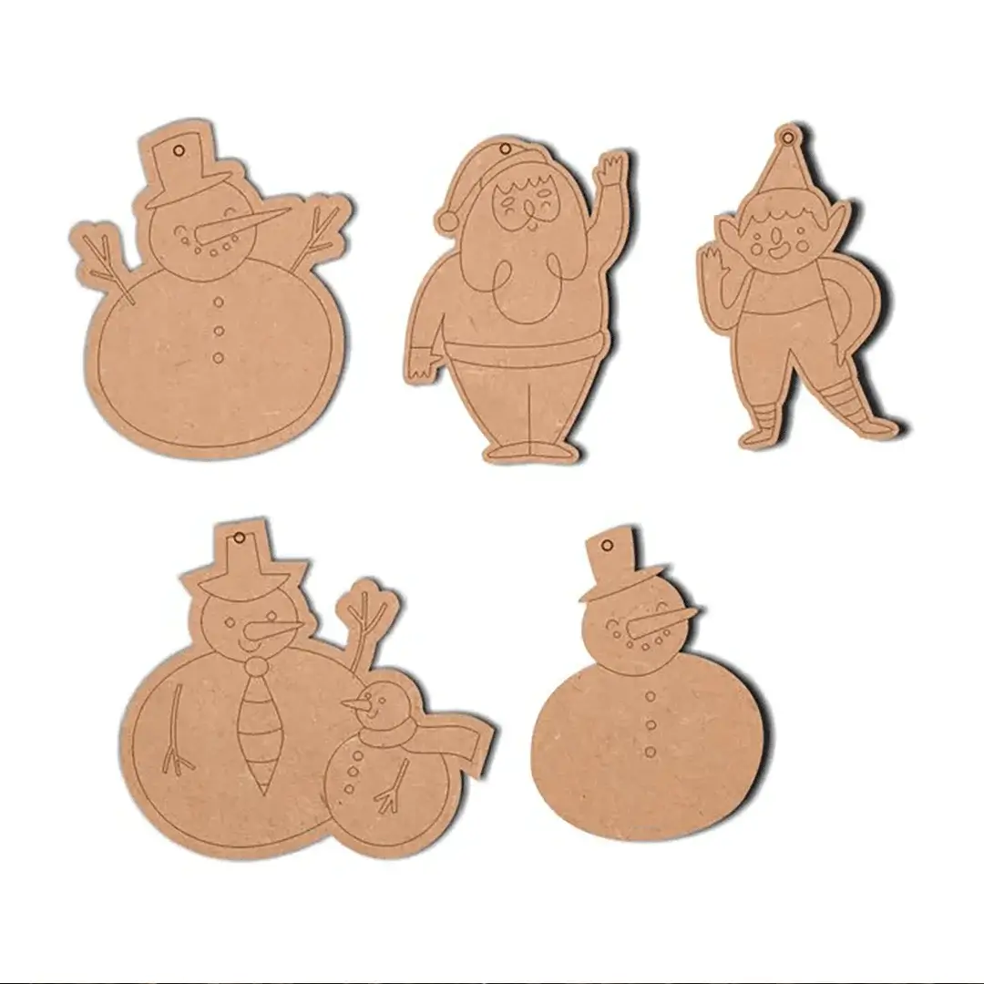 MDF Christmas Base Cutouts