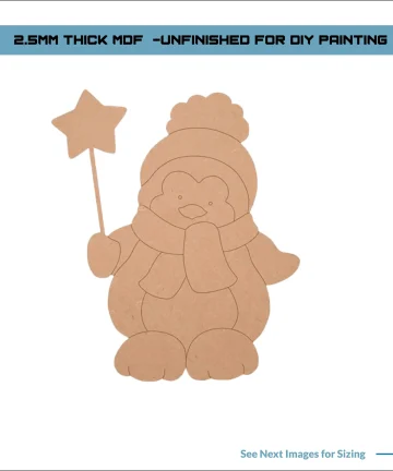 Pre Marked Penguin Cutout