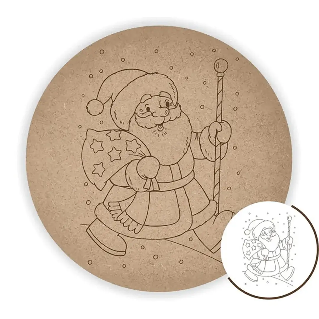 MDF Santa Clause Base